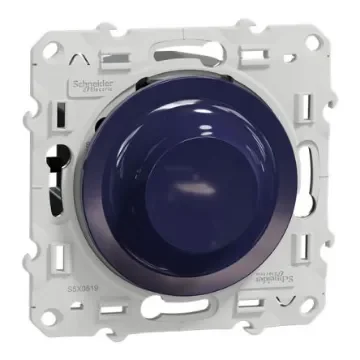 Schneider Electric 1 Way 1 Gang Push Button Dimmer Switch, 230V, 0.4W - S550519 product image