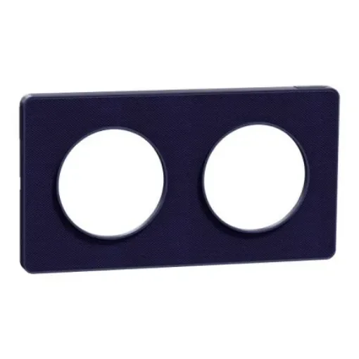 Schneider Electric Blue 2 Gang Cover Plate - S550804KC product image