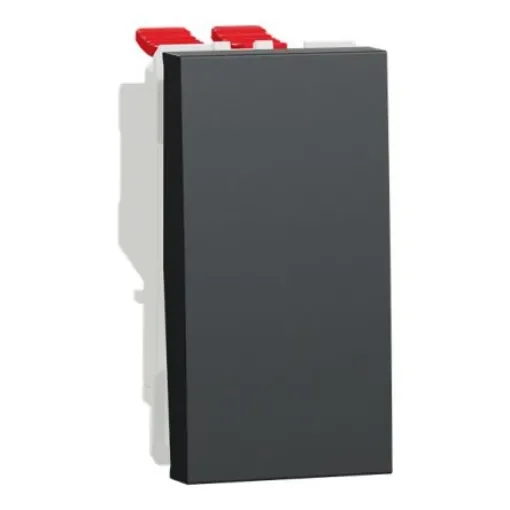 Schneider Electric Anthracite Rocker Light Switch, 1 Gang, New Unica - NU310554 product image
