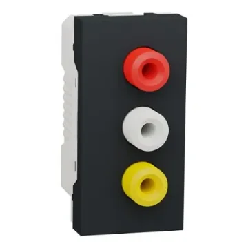 Anthracite Socket TV Aerial Connector - NU343154 product image