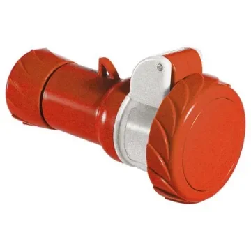 Schneider Electric, PKF16M734 IP67 Grey Wall Mount 2P + E Industrial Power Socket, Rated At 16A, 380 V,With Phase product image