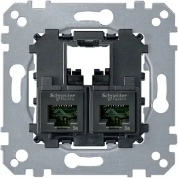 Schneider Electric 2 Way Black Switch Mechanism Merten Series - MTN4575-0002 product image