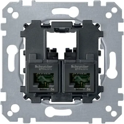 Schneider Electric 2 Way Black Switch Mechanism Merten Series - MTN4575-0002 product image