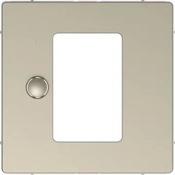 Schneider Electric Brown 1 Gang Cover Plate - MTN5775-6033 product image