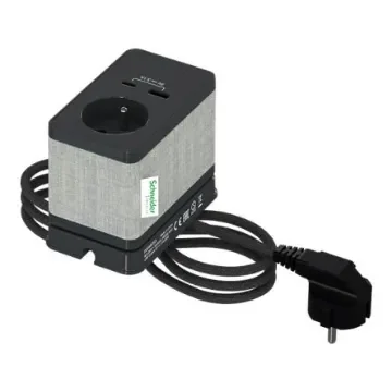 Schneider Electric 2m 1 Socket Extension Lead Open Reel, 250 V, IP44 - INS44053 product image