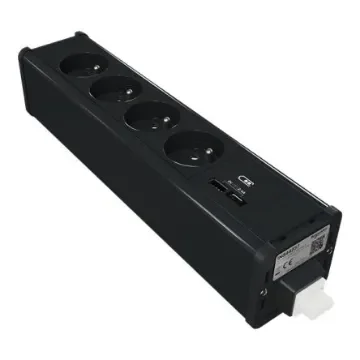 Schneider Electric 4 Socket USB A Extension Lead Open Reel, 250 V, IP44 - INS44237 product image
