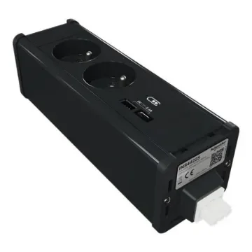 Schneider Electric 4 Socket USB A Extension Lead Open Reel, 250 V, IP44 - INS44225 product image