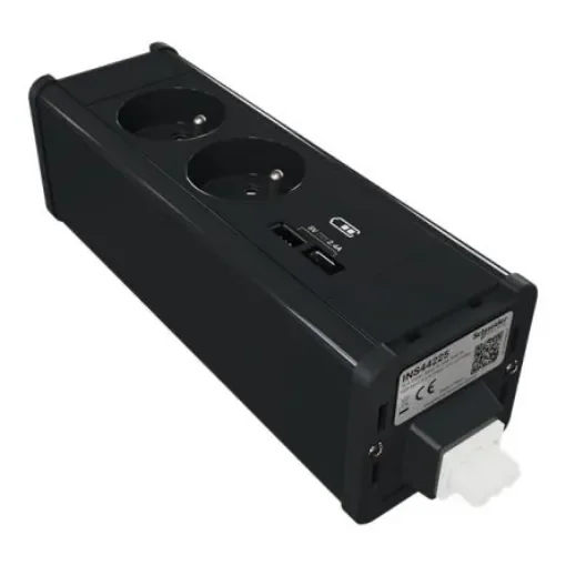 Schneider Electric 4 Socket USB A Extension Lead Open Reel, 250 V, IP44 - INS44225 product image