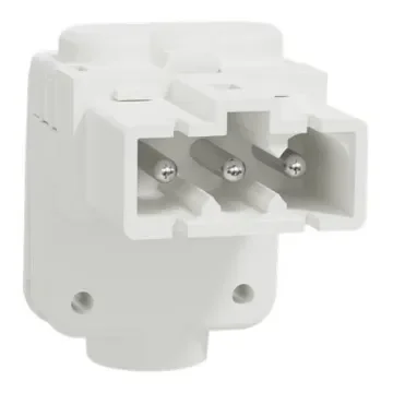 Schneider Electric INS4 Series Connector, 1P + N + E-Pole, Male, Screw Mount, 16A - INS44304 product image