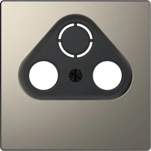 Schneider Electric Nickel 2 Gang Cover Plate - MTN4123-6050 product image