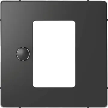Schneider Electric Anthracite 1 Gang Cover Plate - MTN5775-6034 product image