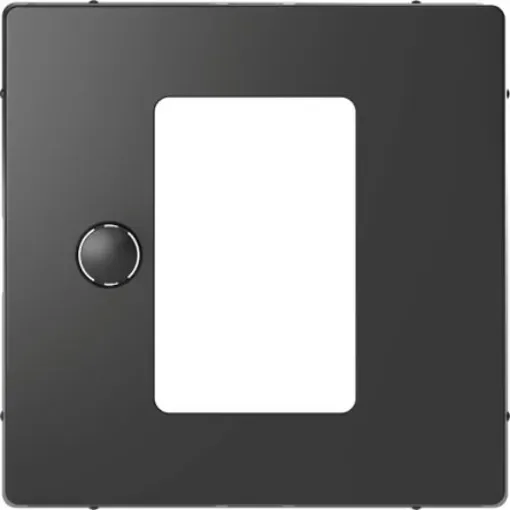 Schneider Electric Anthracite 1 Gang Cover Plate - MTN5775-6034 product image