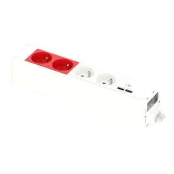 Schneider Electric 4 Socket USB A Extension Lead Open Reel, 250 V, IP44 - INS44248 product image