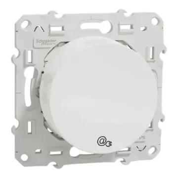 Schneider Electric White Blind & Roller Control Switch, Odace Series - S520490 product image
