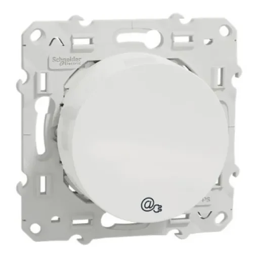 Schneider Electric White Blind & Roller Control Switch, Odace Series - S520490 product image
