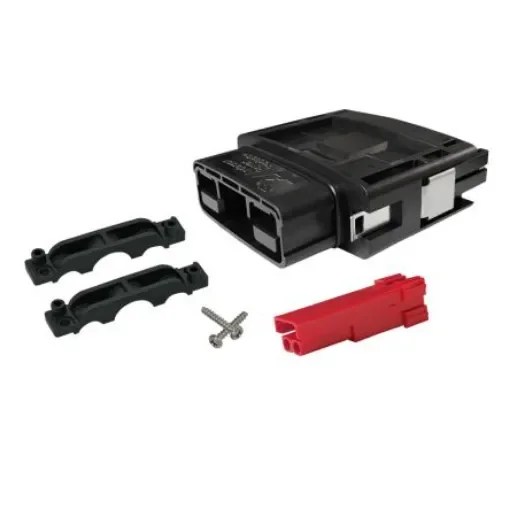 Anderson Power Products Kit, 2 Way, Plug, SBSX, Cable Mount - SBSX75A-PLUG-KIT-RED product image