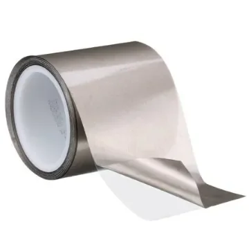 3M 7100313600 Metallic-grey Double Sided Tape, 0.05mm Thick, 1500 gf/in, Fabric Backing, 25mm x 10m product image