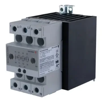 Carlo Gavazzi RGC Series Solid State Relay, 30 A Load, DIN Rail Mount, 660 V ac/dc Load, 190 V ac/dc Control - RGC3A60A30KGE product image