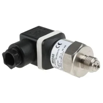 Jumo Pressure Sensor, 0bar Min, 6bar Max, Relative Reading - 401001/000-458-405-502-20-601-61/000 product image