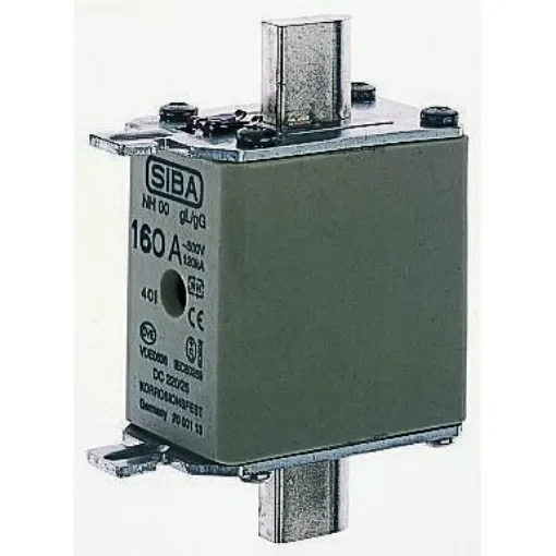 SIBA 25A NH Fuse, NH000, 690V ac - 20-477-34/25A product image