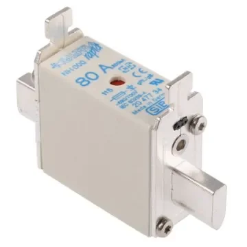 SIBA 80A NH Fuse, NH000, 690V ac - 20-477-34/80A product image