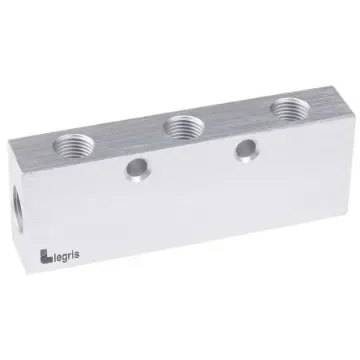Legris 3313 6 Outlet Manifold, G 3/8 G 1/4 - 3313 13 17 03 product image