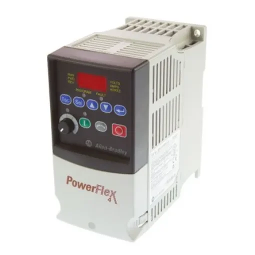 Allen Bradley Inverter Drive, 0.2 kW, 1 Phase, 230 V ac, 1.5 A, PowerFlex 4 Series - 22A-A1P5N114 product image