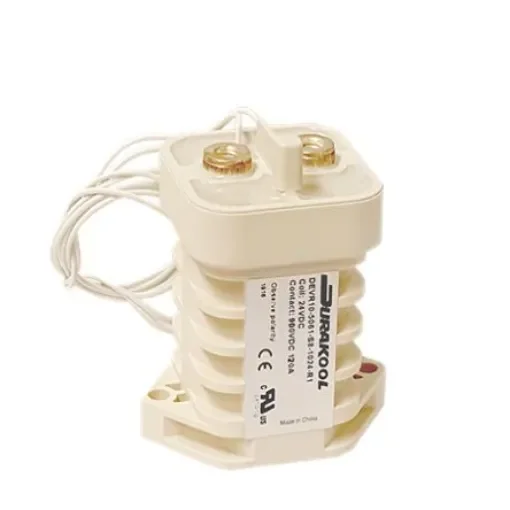 Durakool DEVR10 Contactor, 24 V dc Coil, 1-Pole, 100 A, 5.98 W, NO, 1 kV dc - DEVR10-5061-S8-1024-R1/1 product image