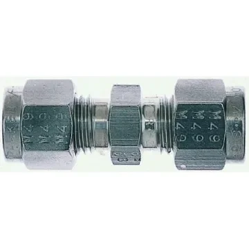 Parker Stainless Steel Pipe Fitting, Straight Union 7/16-20in - 4SC4-316 product image