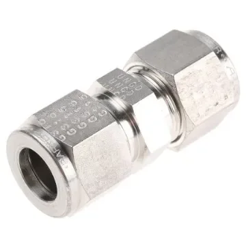 Parker Stainless Steel Pipe Fitting, Straight Union 1/2in - 8SC8-316 product image