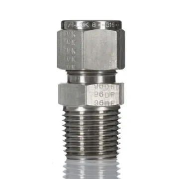 Parker Stainless Steel Pipe Fitting, Straight Coupler NPT 1/2in - 8MSC8N-316 product image