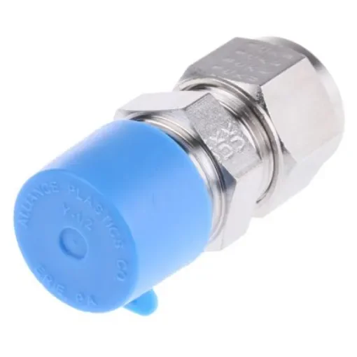 Parker Stainless Steel Pipe Fitting, Straight Coupler, Male NPT 1/2in - M12MSC1/2N-316 product image