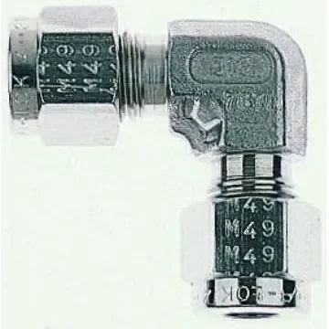 Parker Stainless Steel Pipe Fitting, 90° Elbow 1/4in 1/4in - 4EE4-316 product image