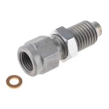 Stauff Adapter, G 1/4 Female, M16 Male, 630bar max - SMA 20 R 1/4 V product image