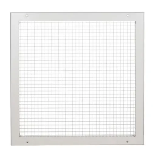 RS PRO White Aluminium Grille, Eggcrate Slat, 487 x 487mm - 432687 product image
