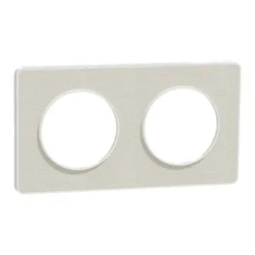Schneider Electric White 2 Gang Cover Plate - S520804KW product image