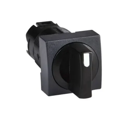 Schneider Electric Harmony XB6 Series 3 Position Selector Switch Head, 16mm Cutout, Black Handle - ZB6CD25 product image