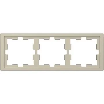 Schneider Electric Brown 3 Gang Frame - MTN4030-6533 product image