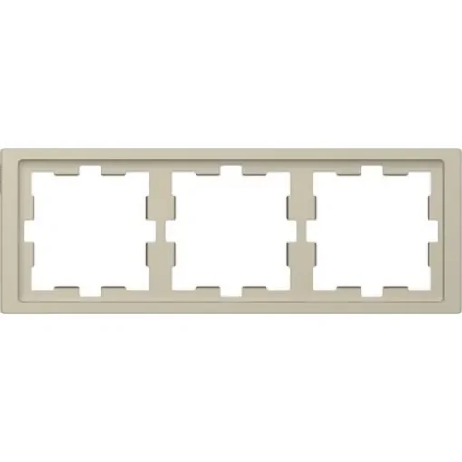 Schneider Electric Brown 3 Gang Frame - MTN4030-6533 product image