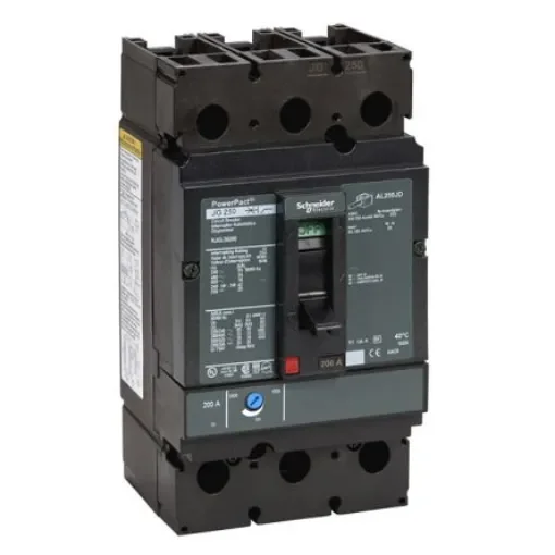 Schneider Electric, PowerPact MCCB 3P 150A, Breaking Capacity 18 kA, DIN Rail Mount - NJGL36150 product image
