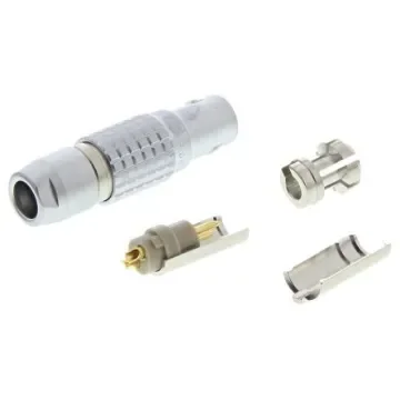 LEMO Circular Connector, 2 Contacts, Cable Mount, Plug, Male, IP50, 1B Series - FGG 1B 302 CLAD42 product image