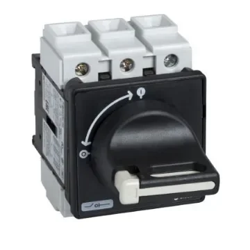 Schneider Electric 3P Pole Panel Mount Isolator Switch - 12A Maximum Current, 7.5kW Power Rating - VBD02 product image