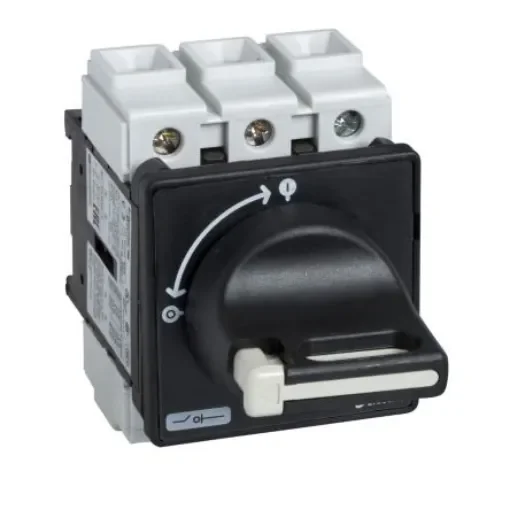 Schneider Electric 3P Pole Panel Mount Isolator Switch - 12A Maximum Current, 7.5kW Power Rating - VBD02 product image