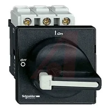 Schneider Electric 3P Pole Panel Mount Isolator Switch - 25A Maximum Current, 15kW Power Rating - VBD0 product image