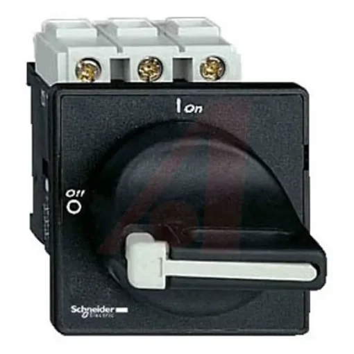 Schneider Electric 3P Pole Panel Mount Isolator Switch - 25A Maximum Current, 15kW Power Rating - VBD0 product image
