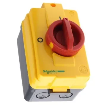 Schneider Electric 3P Pole Panel Mount Isolator Switch - 25A Maximum Current, 11kW Power Rating, IP55 - VCFN32GE product image