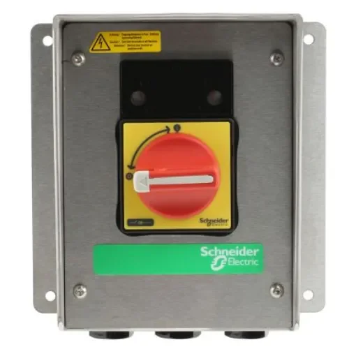 Schneider Electric 3P Pole Panel Mount Isolator Switch - 25A Maximum Current, 15kW Power Rating - VCF1SS3 product image