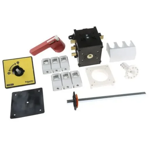 Schneider Electric 3P Pole Panel Mount Isolator Switch - 125A Maximum Current, 45kW Power Rating, IP20, IP65 - VCCF5 product image