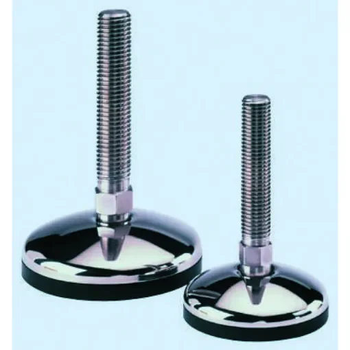 Nu-Tech Engineering M24 Stainless Steel Adjustable Foot, 1000kg Static Load Capacity 3.5° Tilt Angle - A105/038 product image