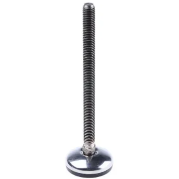 Nu-Tech Engineering M12 Stainless Steel Adjustable Foot, 350kg Static Load Capacity 3.5° Tilt Angle - A105/008 product image